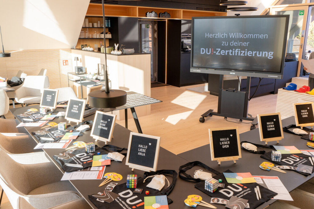 Du Zertifizierung Einblick